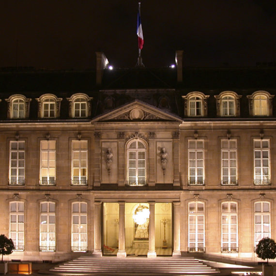 Palais de l’Elysée à Paris