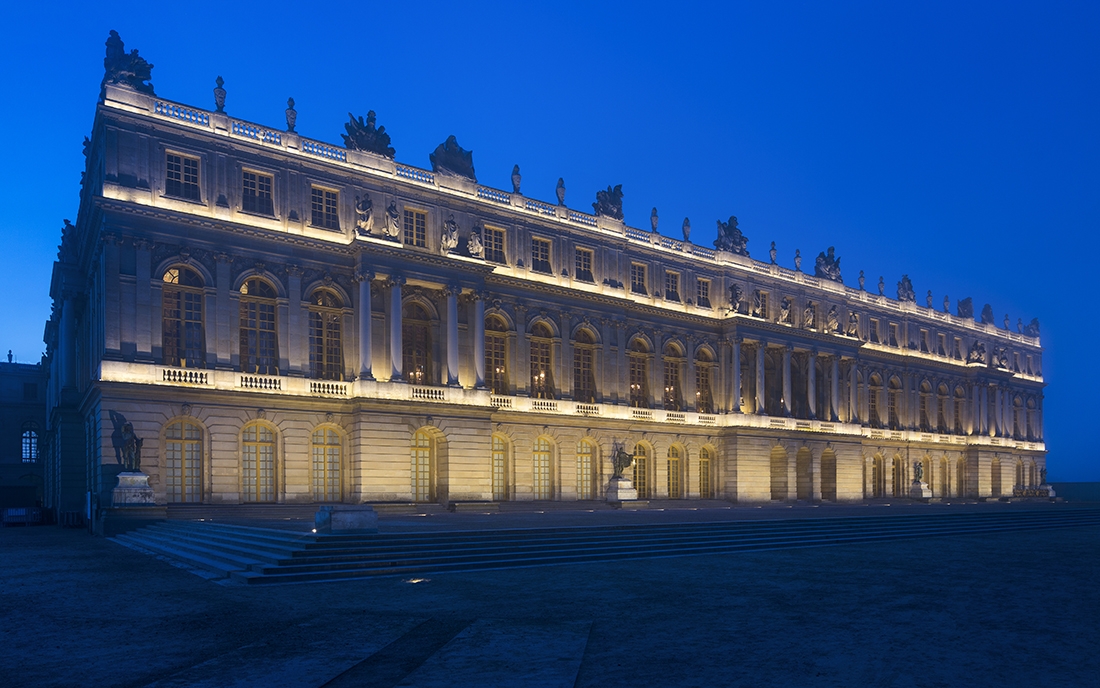 Façade ouest du château de Versailles